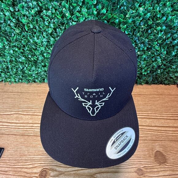 New Adult Shimano Trail Run Snapback Hat Baseball Cap Outdoor Fishing - Picture 2 of 9